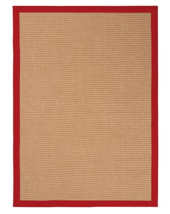 Sisal Rug Red